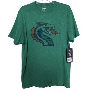 XFL Seattle Dragons T-Shirt Mens Size Medium M Green Short Sleeve‎ Football